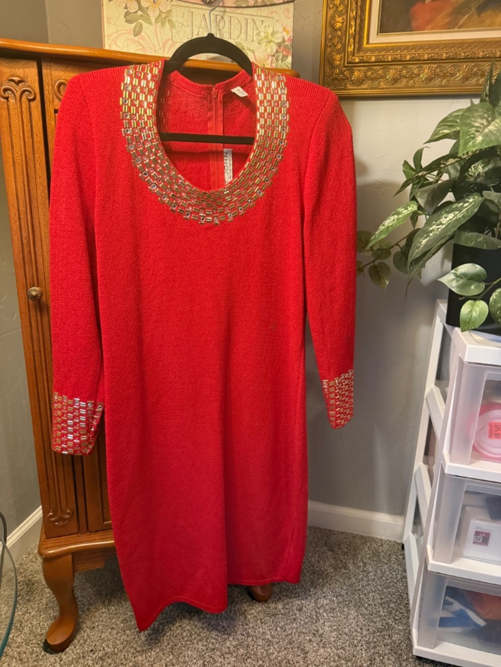 Stunning St. John Vintage Shift Dress - Picture 8 of 9